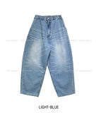 Swen Hand Washing Balloon Denim Pants
