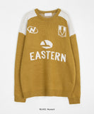 [unisex] Kaloff Sporty Lettering Over Knit