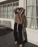 Acid Reversible Fur Jacket