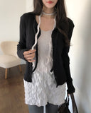 Entee Wrinkle Layered Sleeveless One Piece
