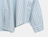 Wayu Stripe Two-Way Shirt