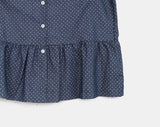 Siwa Dot Frill Blouse