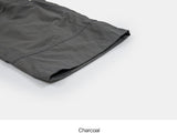 Work incision rivet nylon wide pants