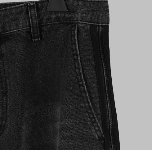 【SCENERITY】Taping line balloon jeans Taping line balloon jeans - SCENERITY | 60% - Asian Fashion