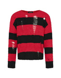 [LANARCH] Destroyed Stripe Knit
