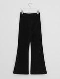 Hano Layered Brushed Bootcut Banding Pants