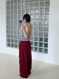 (2-way) WRAP HALTER SLEEVELESS