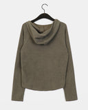 Netis Balaclava Button Ribbed Hoodie