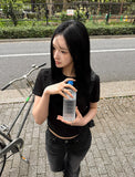 TOKYO Crop Basic Tee