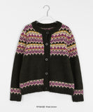 Touni Nordic Wool Button Cardigan