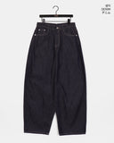 Yuki raw pocket balloon denim pants