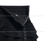 Canchu Eyelet Tiered Miniskirt