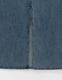 Limi denim long skirt