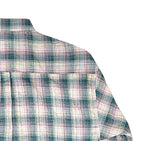 Cross-check seersucker shirt