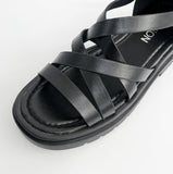 Serendy Buckle Platform Sandals