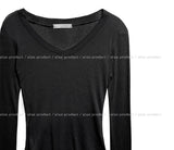 Lynch deep V layered long sleeve