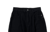 Demon Pintuck Cotton Long Wide Pants