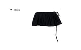 Rogu Frill Layered Mini Wrap Skirt