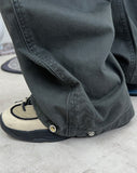 Daviel Dart Curved Cotton Pants