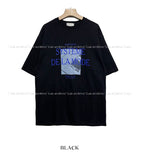 System Printing Over Short Sleeve Tee