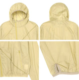 Ruen Diagonal Zipper Summer Windbreaker