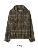 Camor Hood Check Banding Shirt