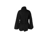 [2oz Quilting] Fila High Neck Wool Belt Half Coat