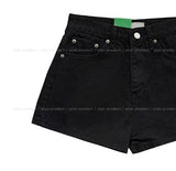 Moring Heart Rivet Cotton Shorts