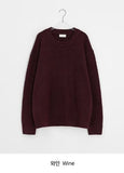 [Unisex] Menfer Wool Button Round Knit
