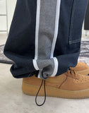 Bolden Stitch Banding Denim Pants