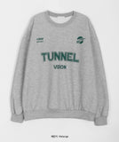 Tunnel Sporty Printing Brushed Over Sweatshirt