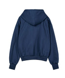 Ender Patch Crop Hood Zip-Up