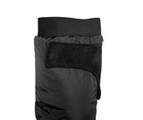 Rail banding fur padded boots