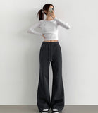 Mega Wide Relaxed Bootcut Banding Pants