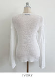 Alin V-neck Tefsa Cool Knit Cardigan