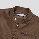 Bolt Vintage Trackline Leather Jacket