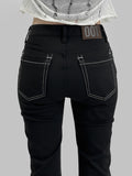 Non-Fade Black Bootcut Pants