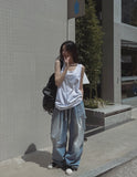 Summer Silk Oversized Fit Layered Sleeveless