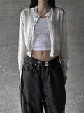 Basic see-through cardigan