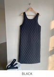 Serge Quilted Bustier Padded One Piece (Belt Set)
