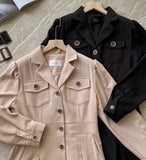 Resento Button Collar One Piece (Belt set)