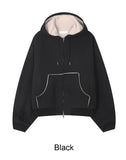Demes inner fleece hooded jumper