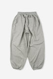 Mink pintuck balloon jogger sweatpants