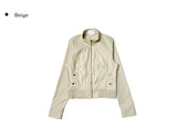 Beaker Slim High Neck Zip-Up Jumper Jacket