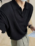 Summer Cool Boucle Collar Short Sleeve