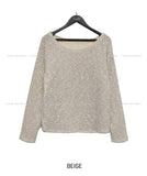 Waif Loose Boatneck Knit