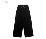 Beto Pocket Cargo Wide Cotton Pants