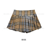 Laurent Check Silt Skirt
