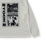Route Print Overfit Knit