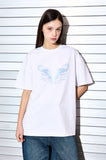 AubeA X-ray Butterfly Pigment T-shirt